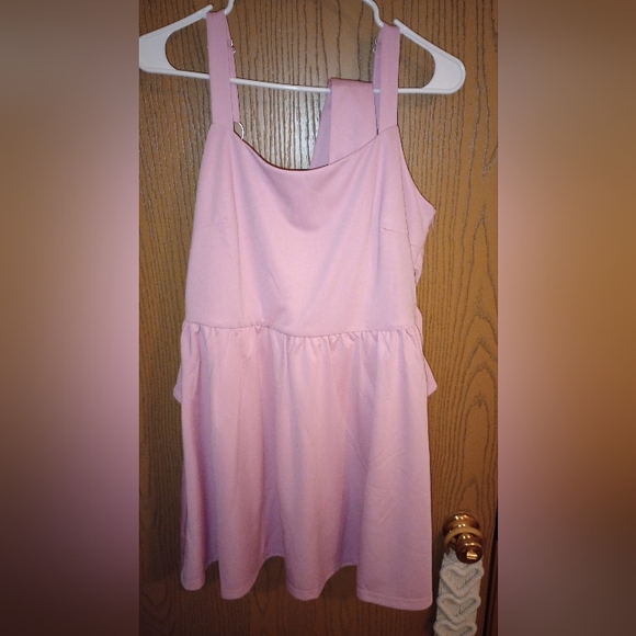 Baby Pink Cocktail Dress - Picture 3 of 5